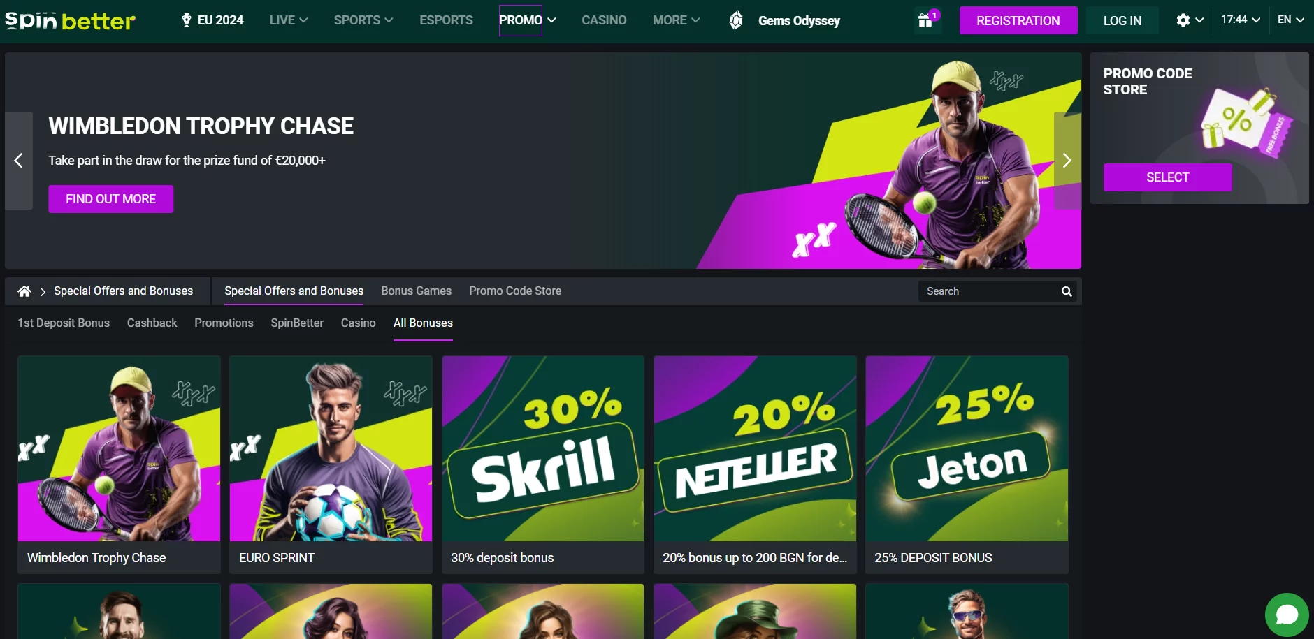 SpinBetter Casino Promotions