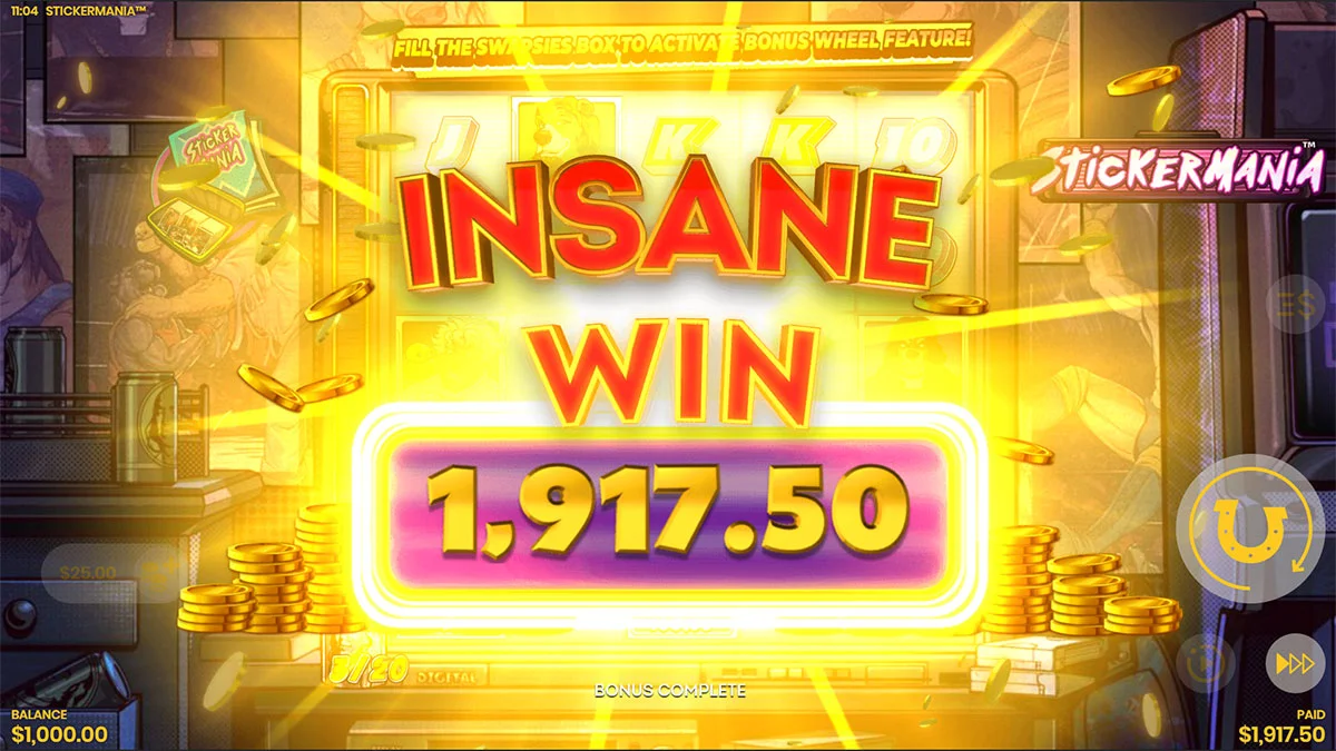 Stickermania Insane