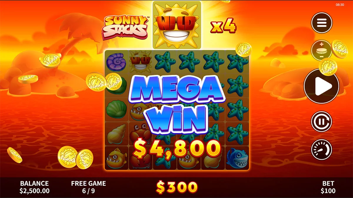 Sunny Stacks Mega