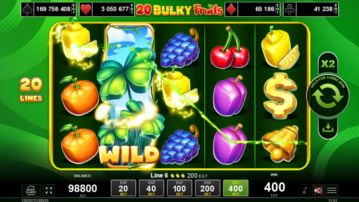 20 Bulky Fruits Win
