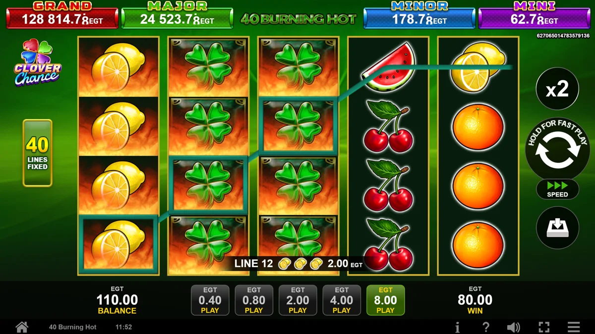 40 Burning Hot Big Win