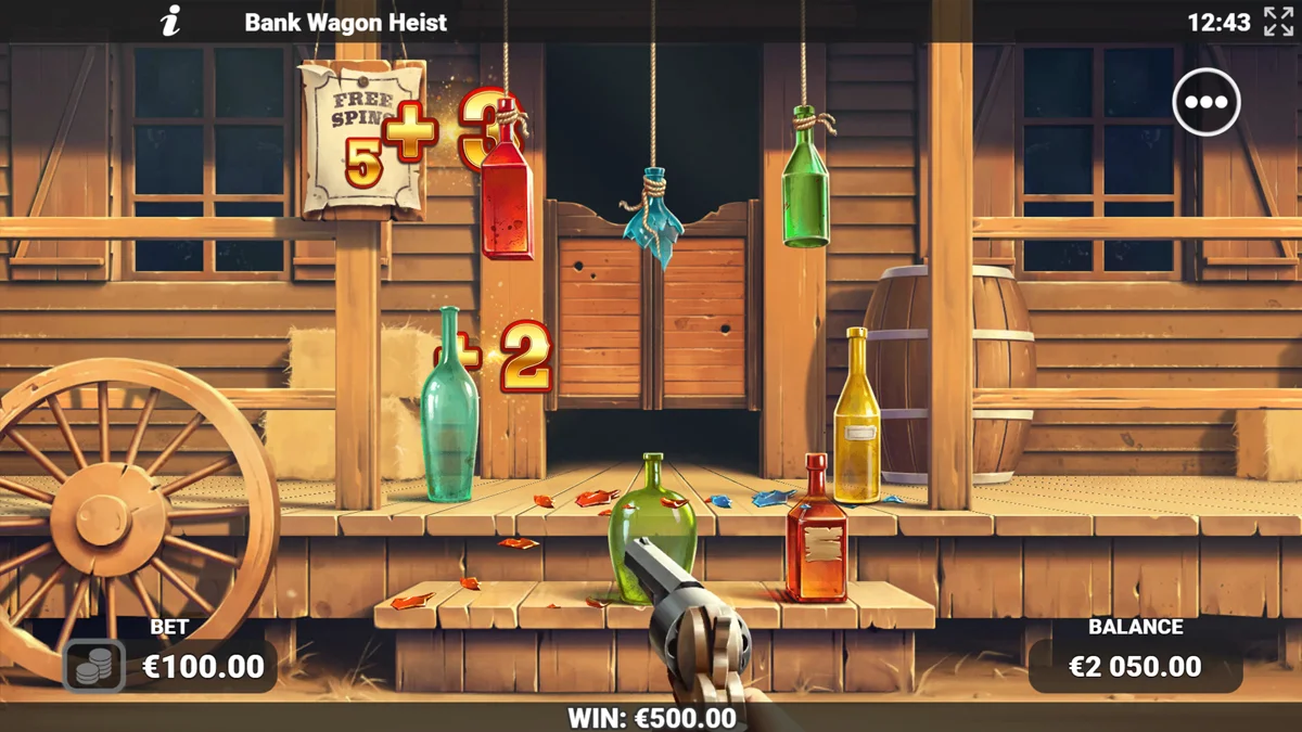 Bank Wagon Heist Bonus Game Play