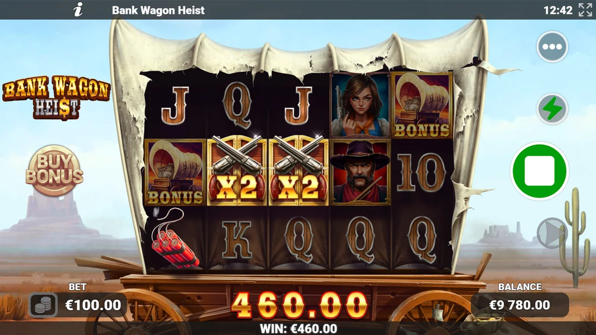 Bank Wagon Heist Win