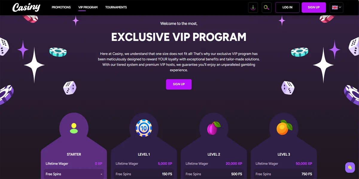 Casiny-Casino-VIP-Program