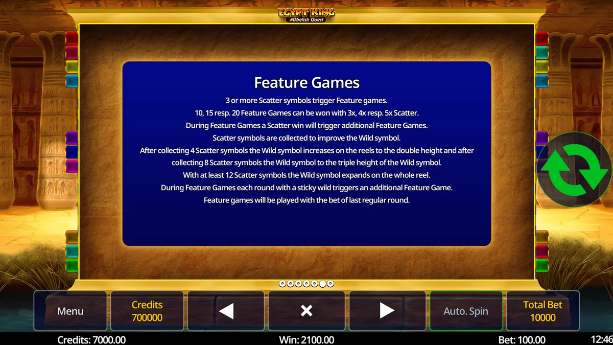 Egypt King Obelisk Quest Featured Games