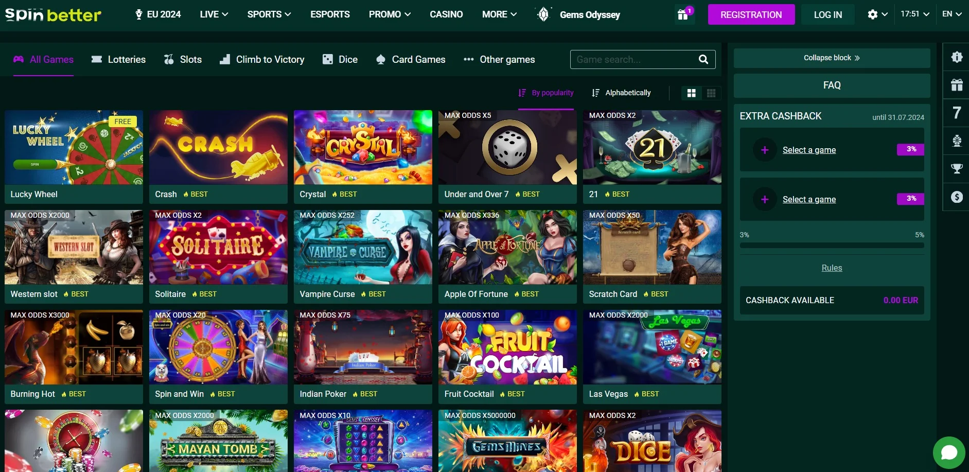SpinBetter Casino