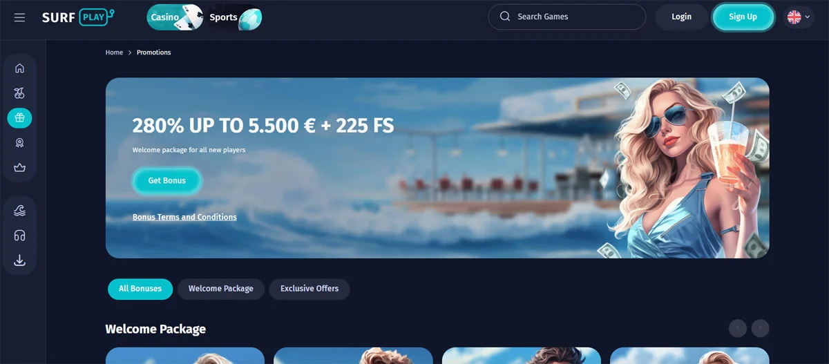 Surfplay Casino Promotions