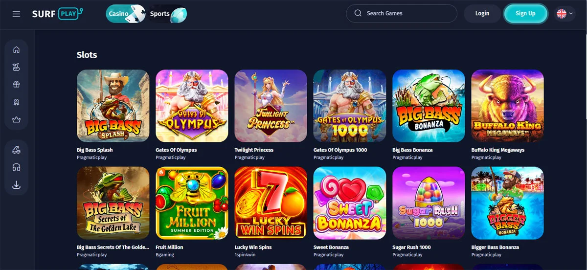 Surfplay Casino Slots