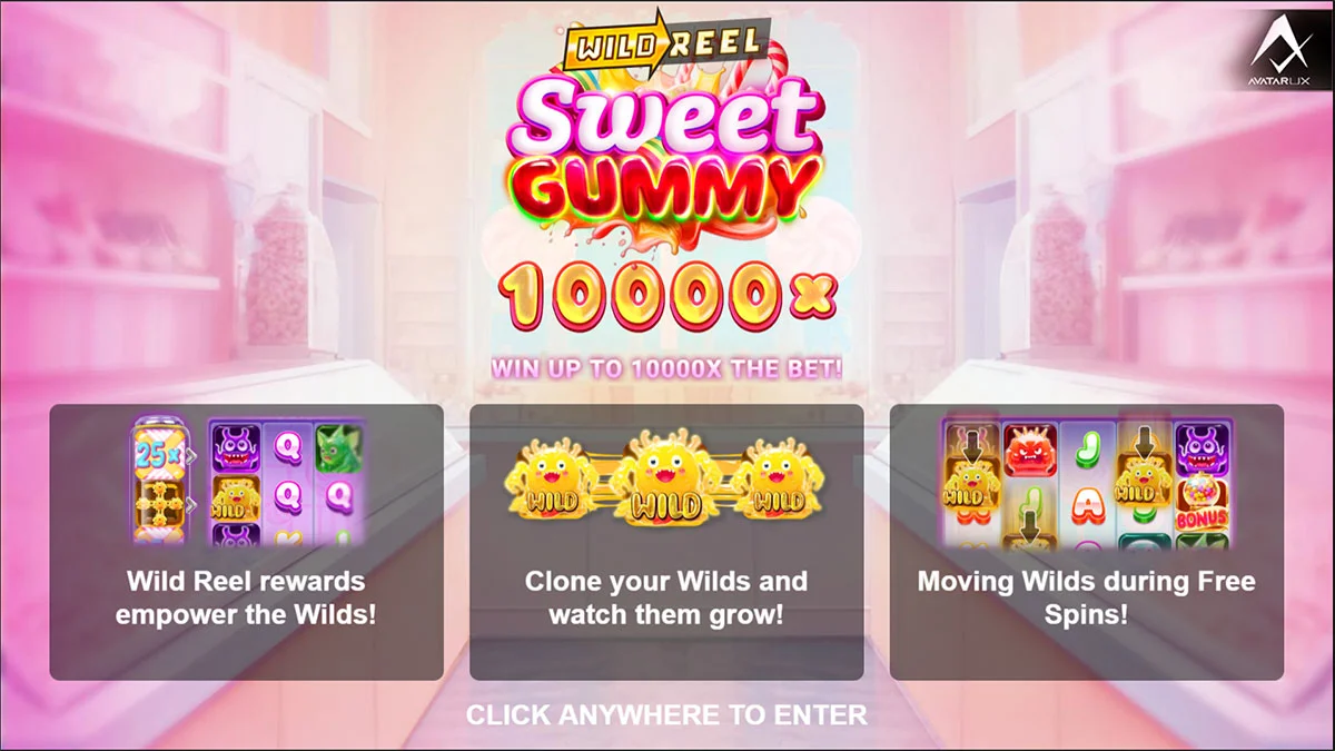 Sweet Gummy Homescreen