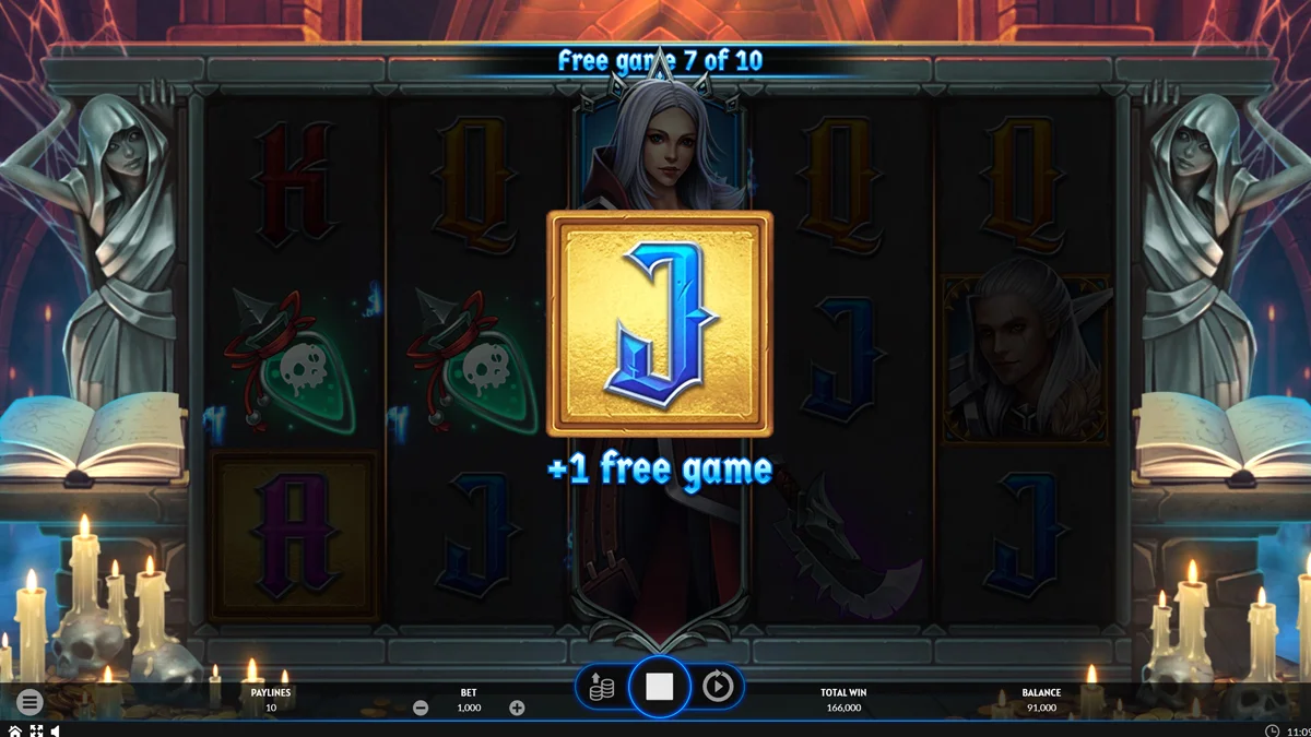 The Warlock's Book Bonus Free Spins