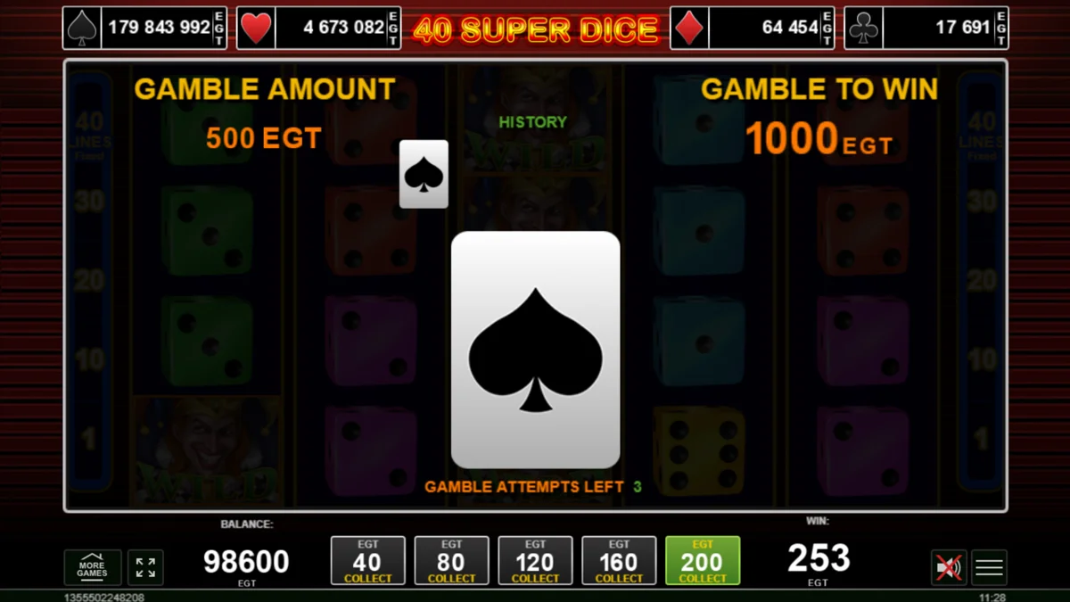 40 Super Dice Gamble