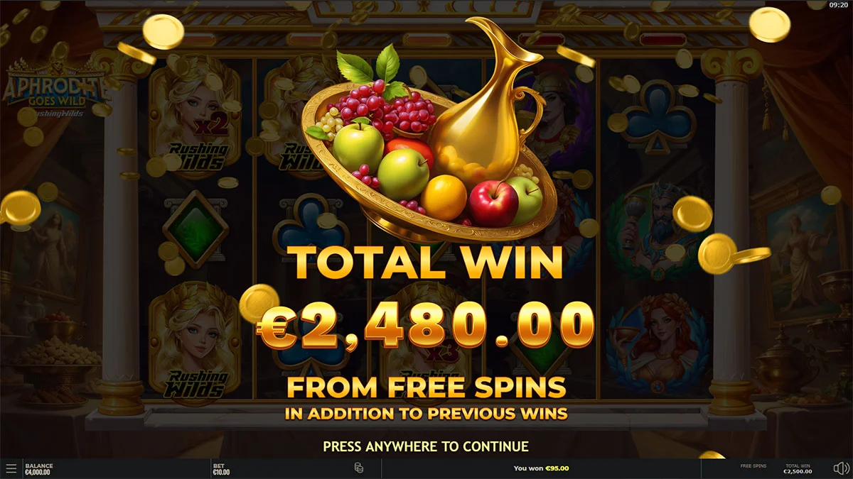 Aphrodite Goes Wild Total