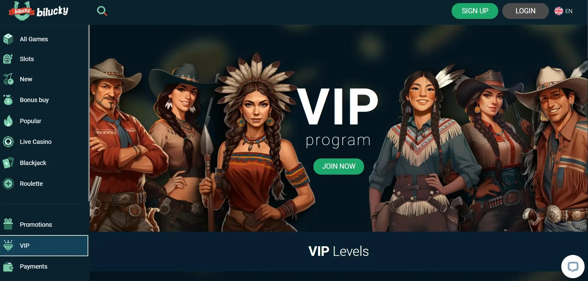 Bilucky Casino Loyalty Program