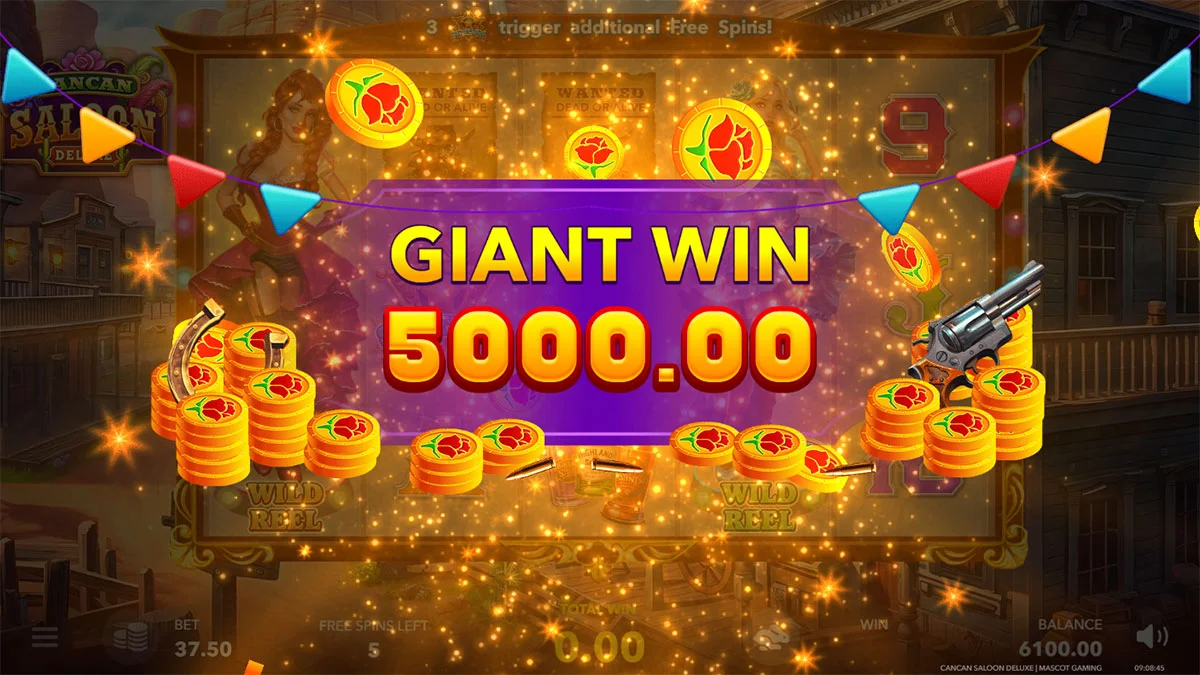 Cancan Saloon Deluxe GiantWin