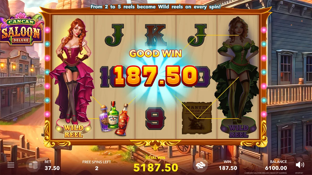 Cancan Saloon Deluxe Win