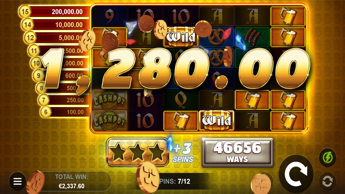 Cashpot Kegs 50K Win2