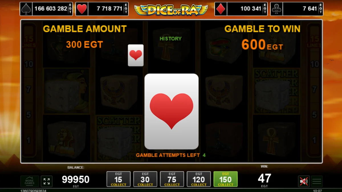Dice of Ra Gamble Round
