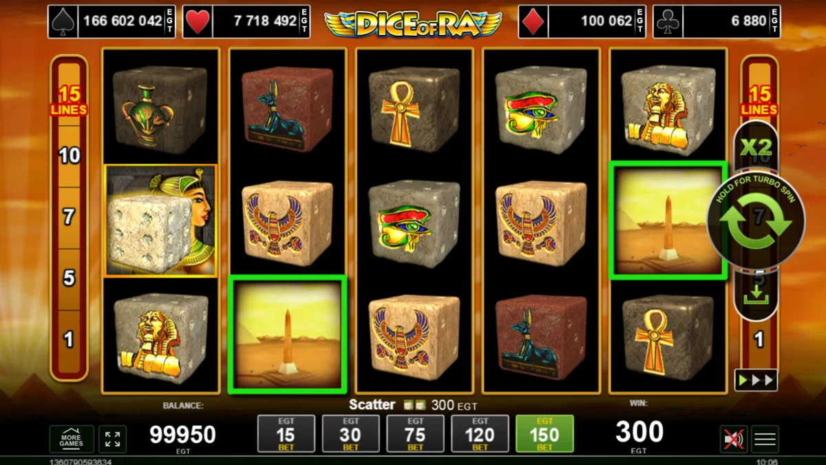 Dice of Ra Win