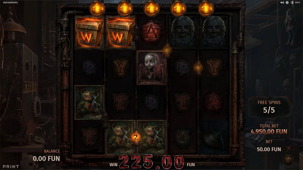 Dreadworks Win