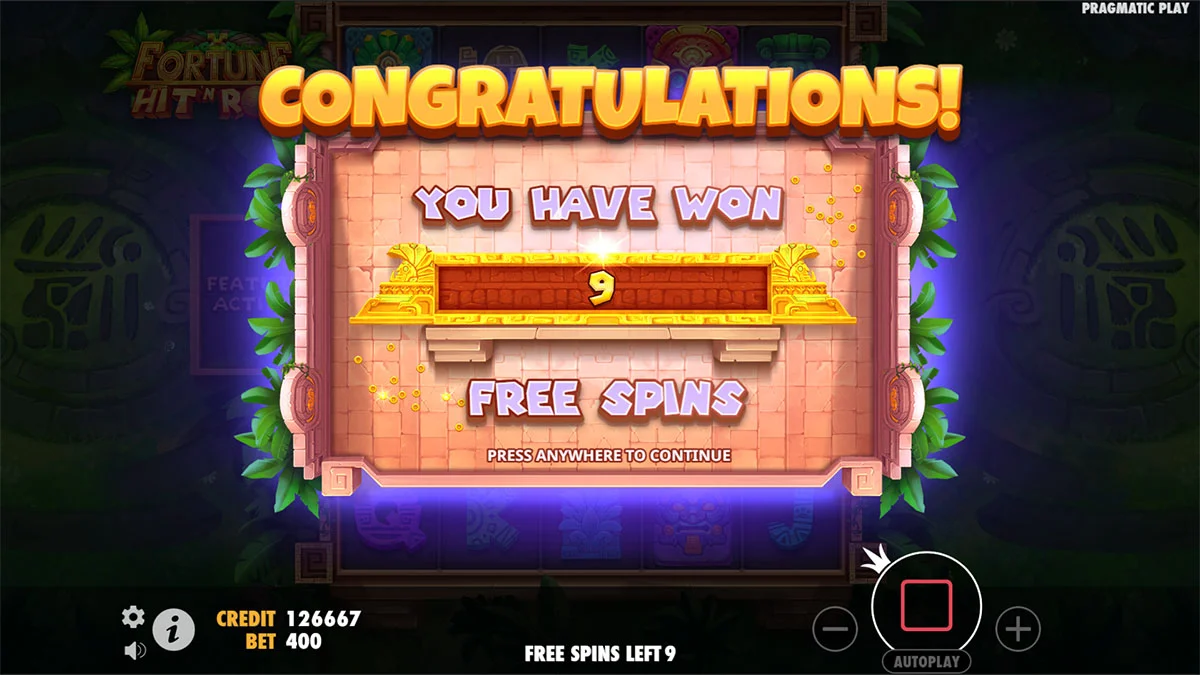 Fortune Hit’n Roll FreeSpins