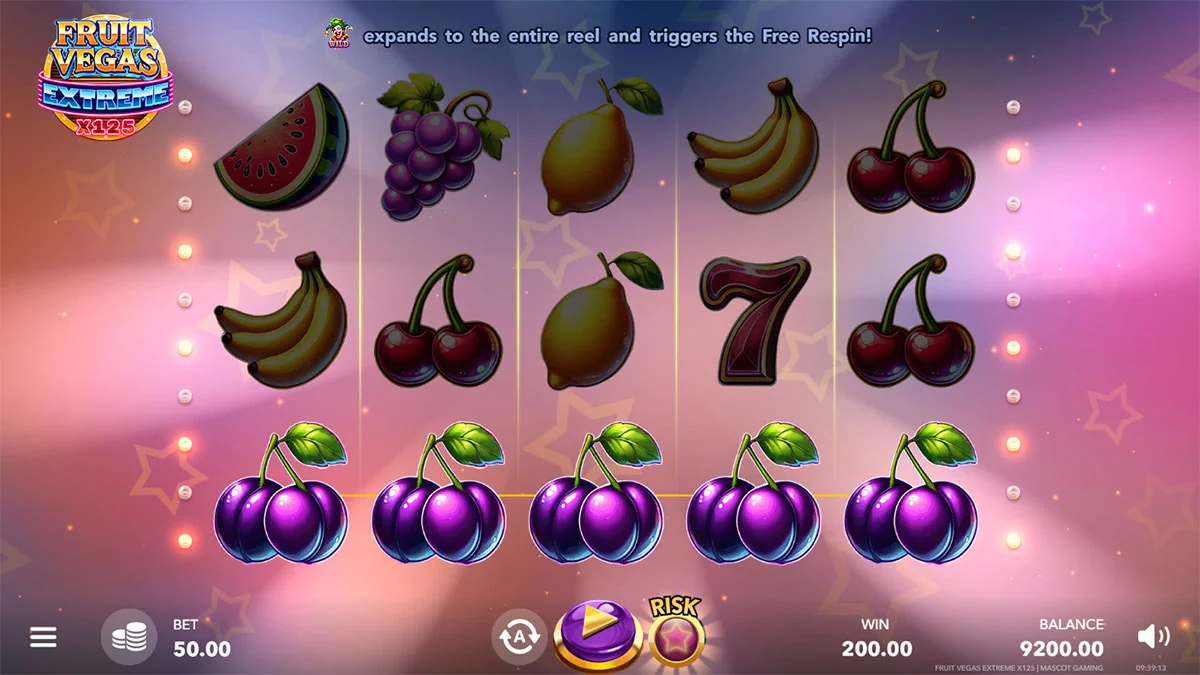 Fruit Vegas Extreme X125 Win5