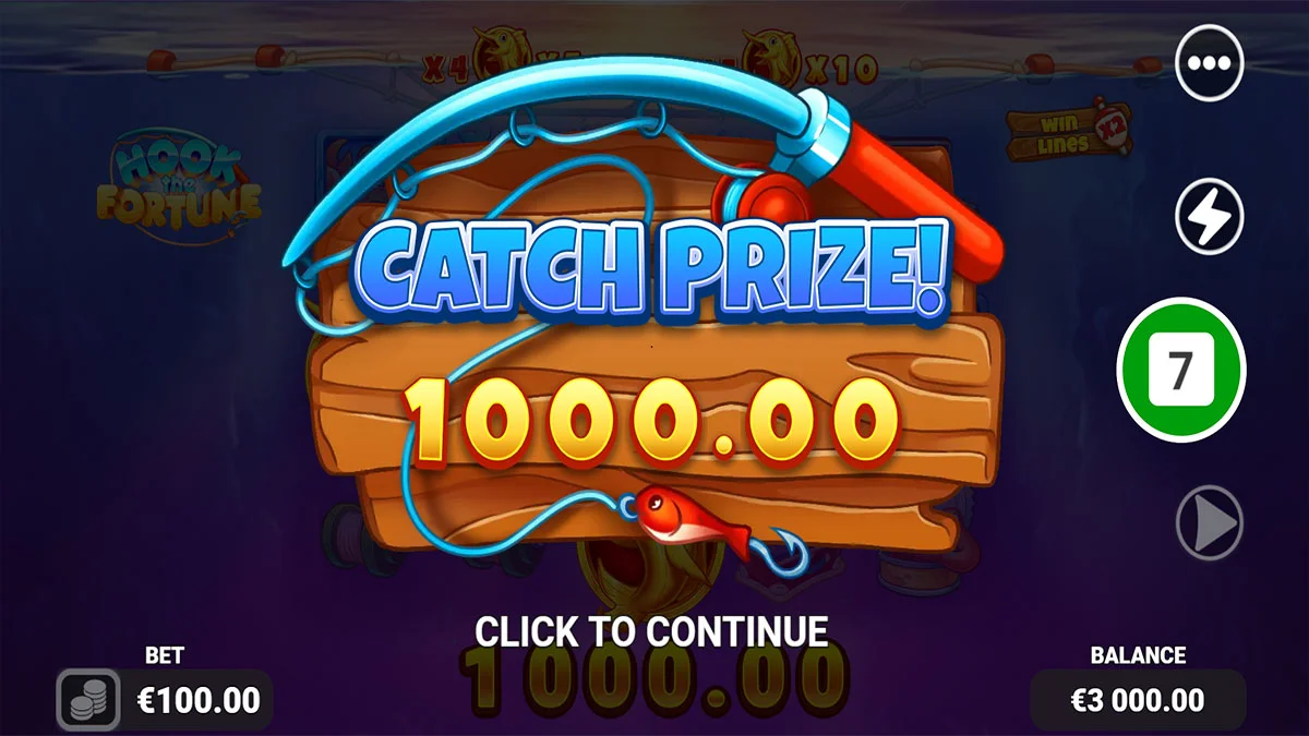 Hook the Fortune Catch