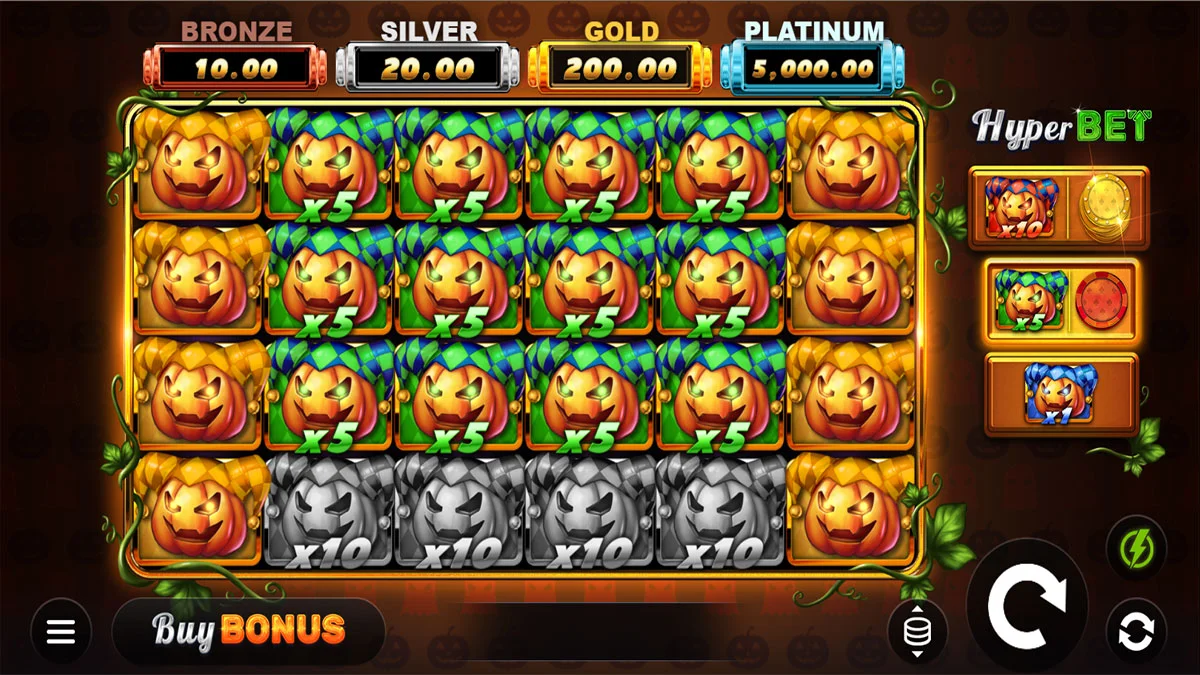 Joker Halloween Hold and Win Base