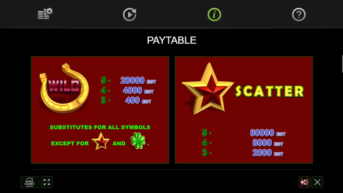 Lucky & Wild Special SYmbols