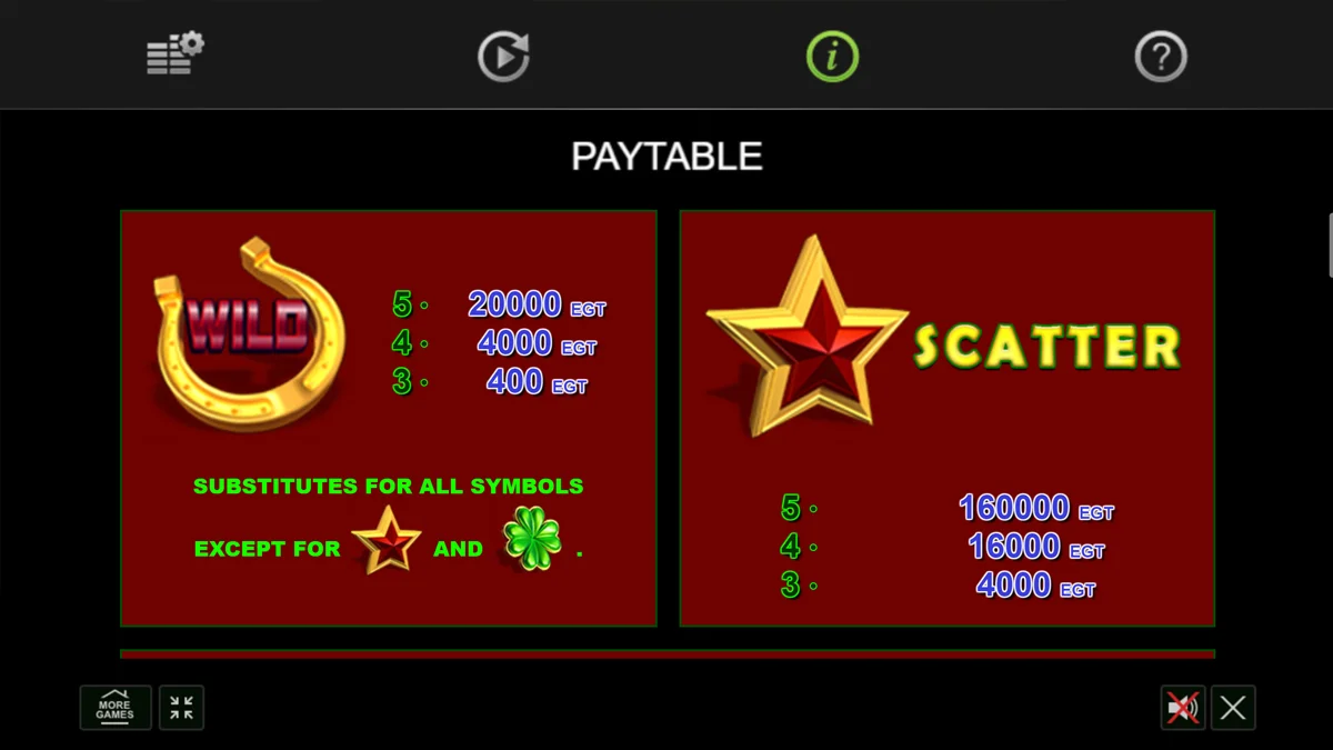 More Lucky & Wild Special Symbols