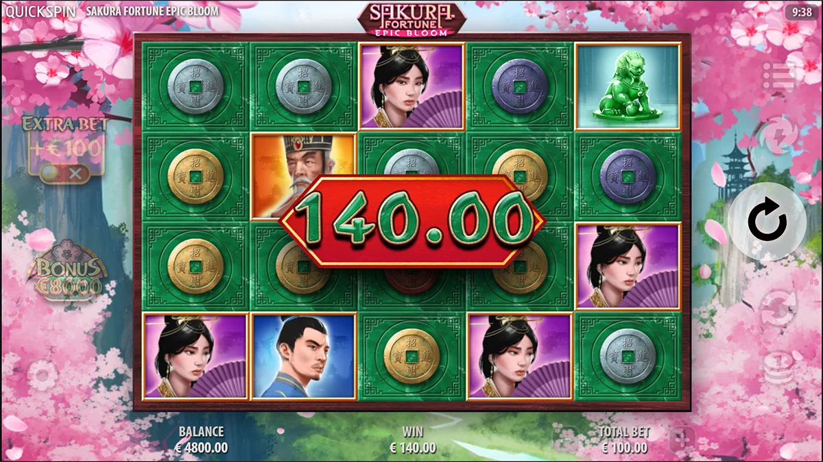 Sakura Fortune Epic Bloom Win
