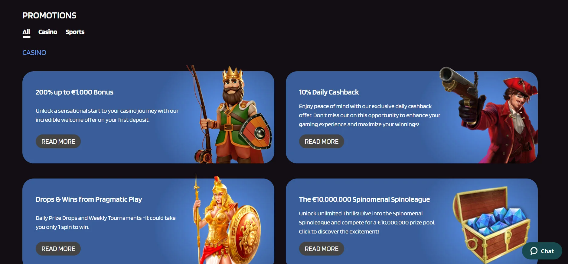 TrivelaBet Casino Promotions