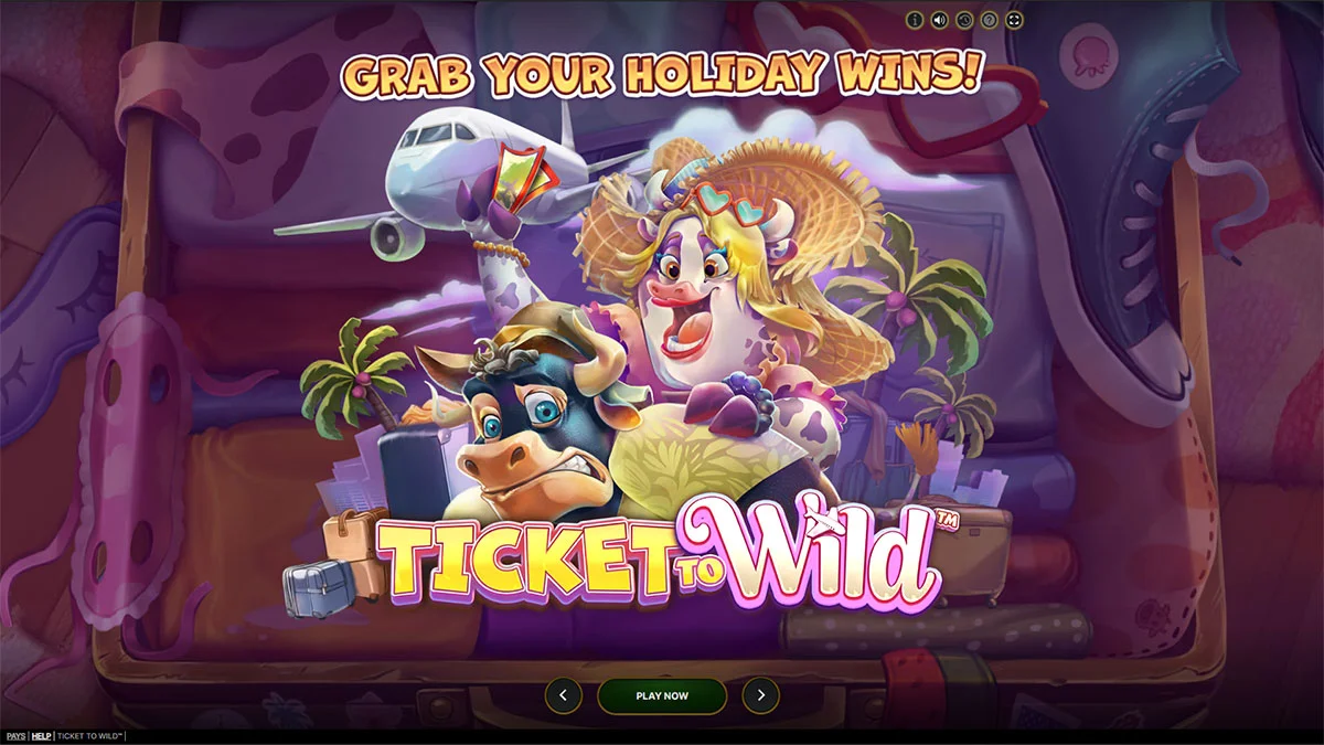 Ticket To Wild Homescreen