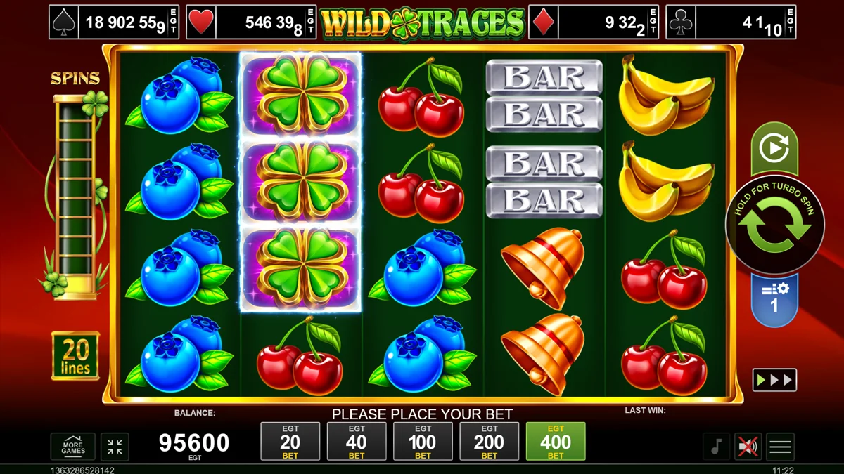 Wild Traces Base Play
