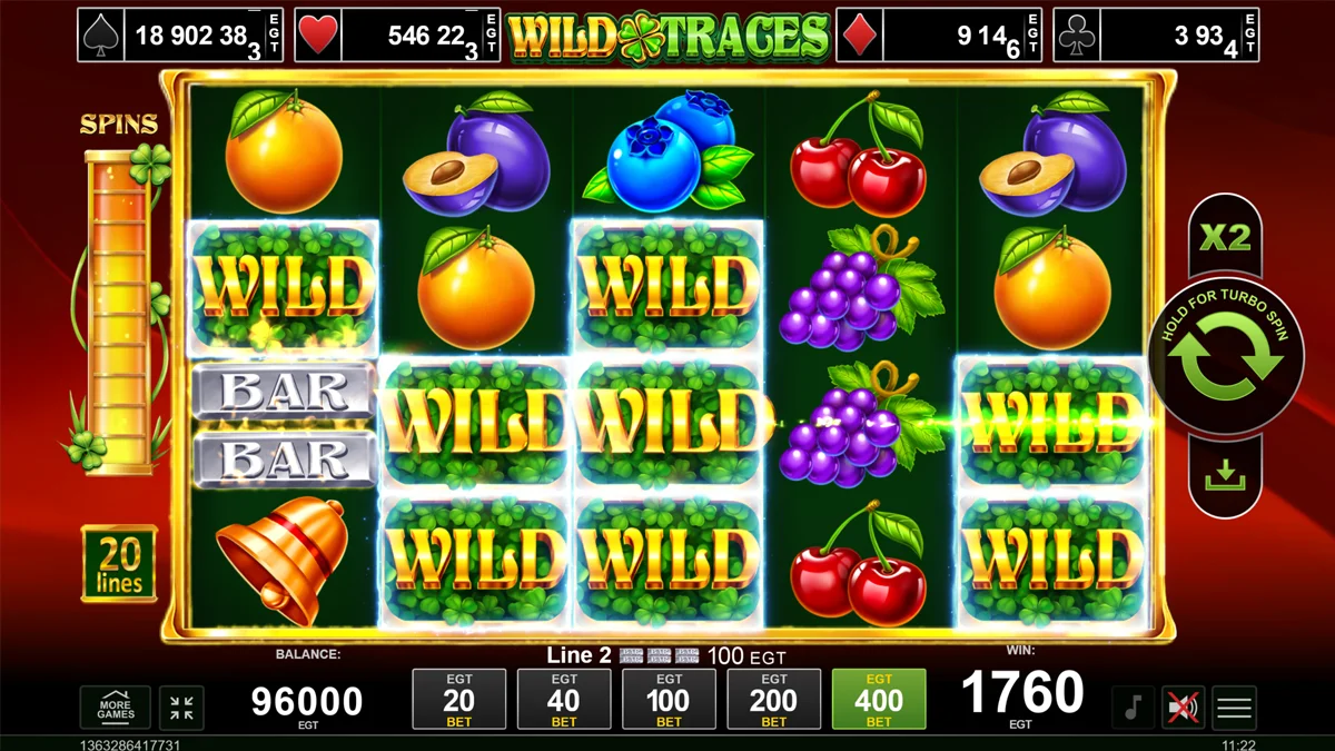Wild Traces Win