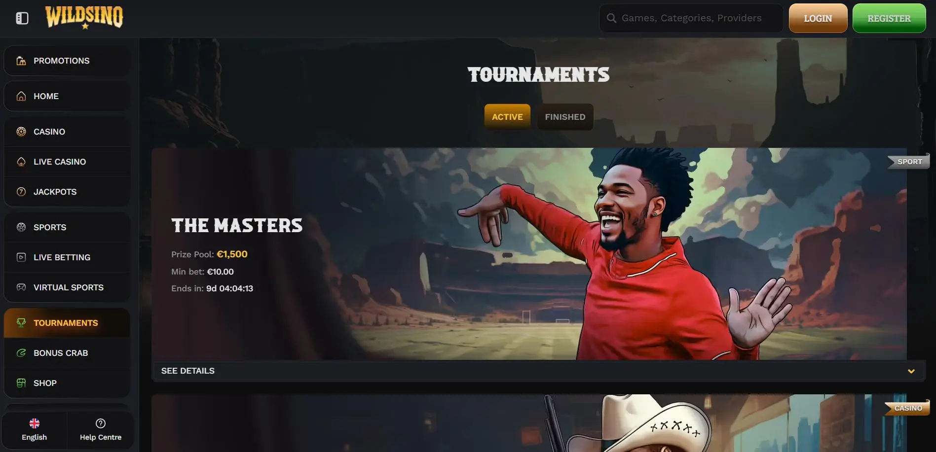 Wildsino Casino Tournaments