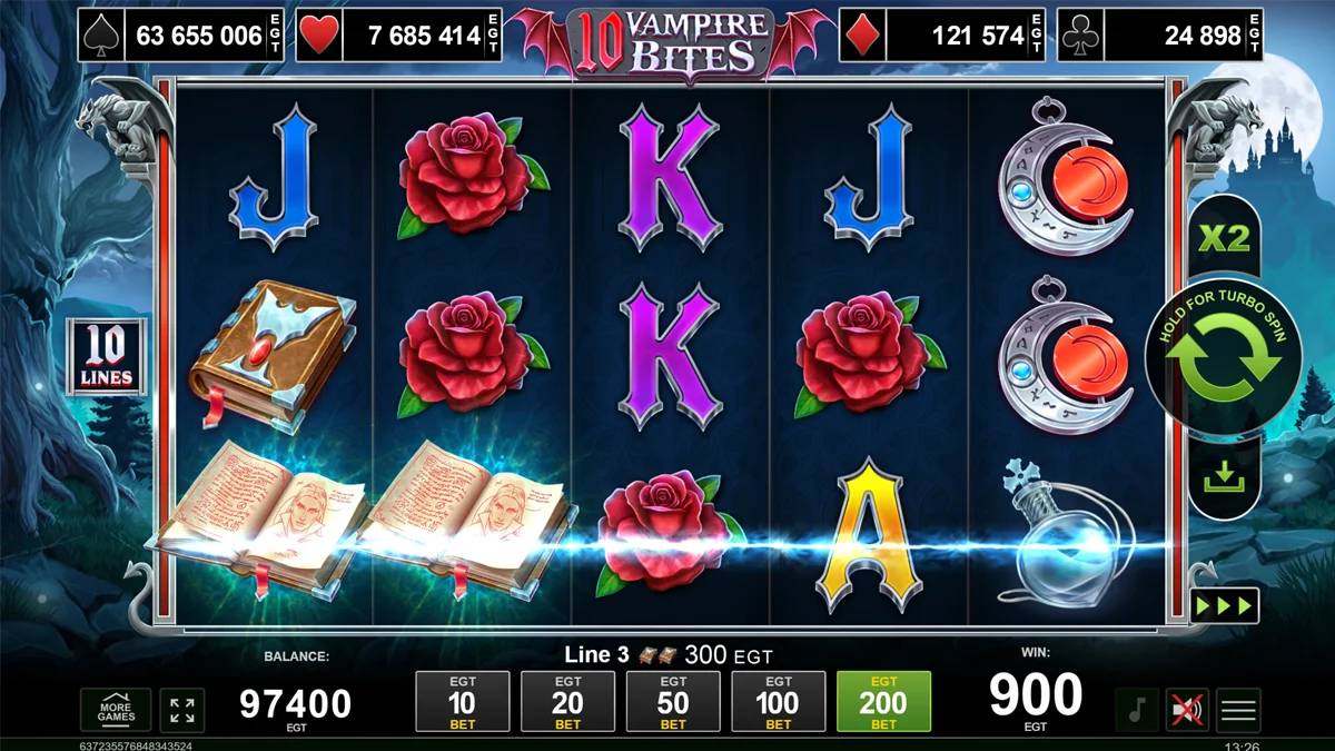 10 Vampire Bites Win
