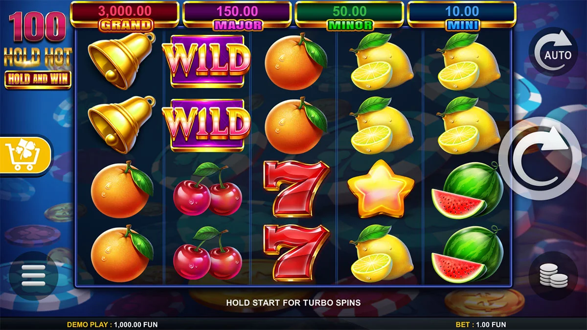 100 Hold Hot Hold and Win Base