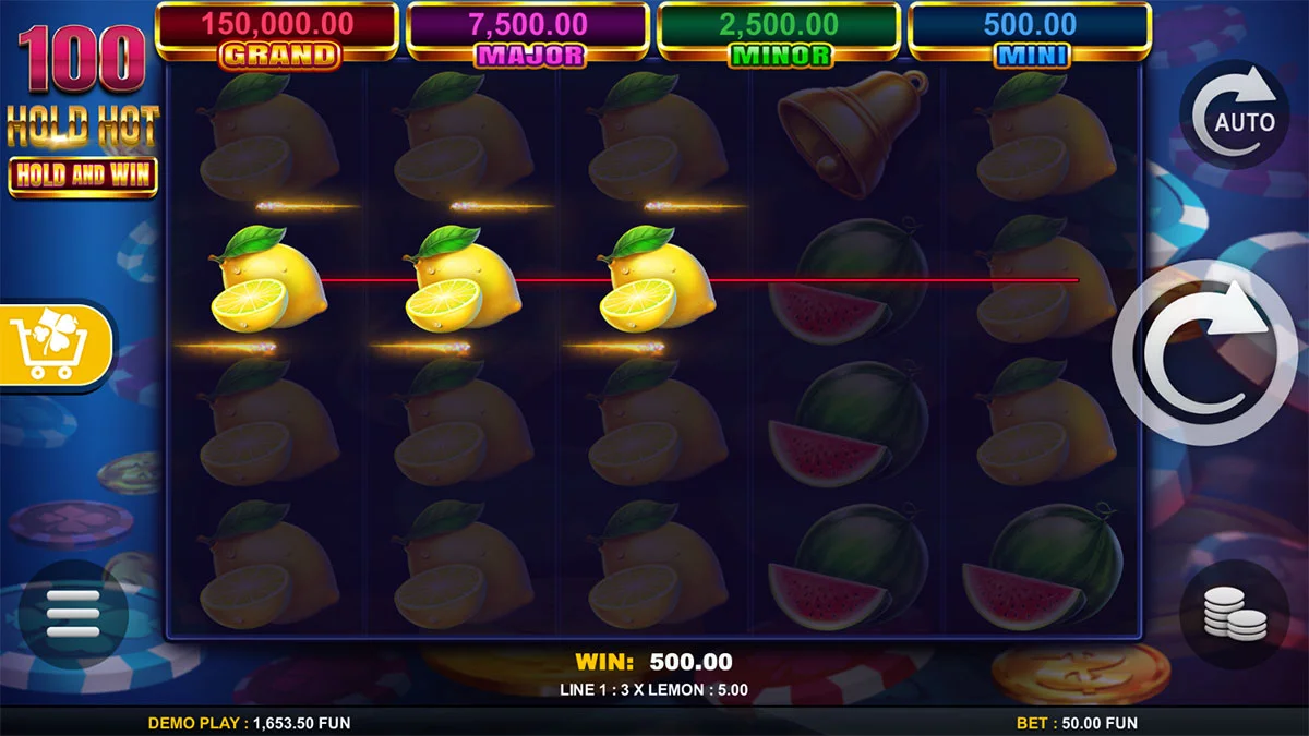 100 Hold Hot Hold and Win Win