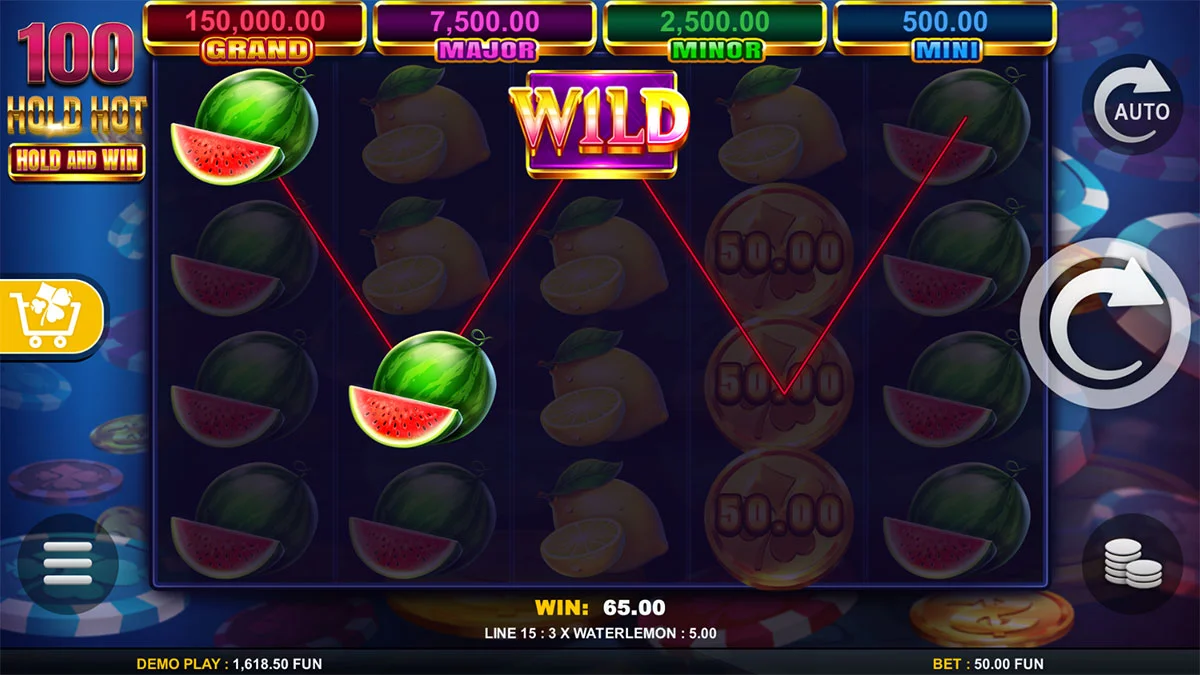 100 Hold Hot Hold and Win Win2
