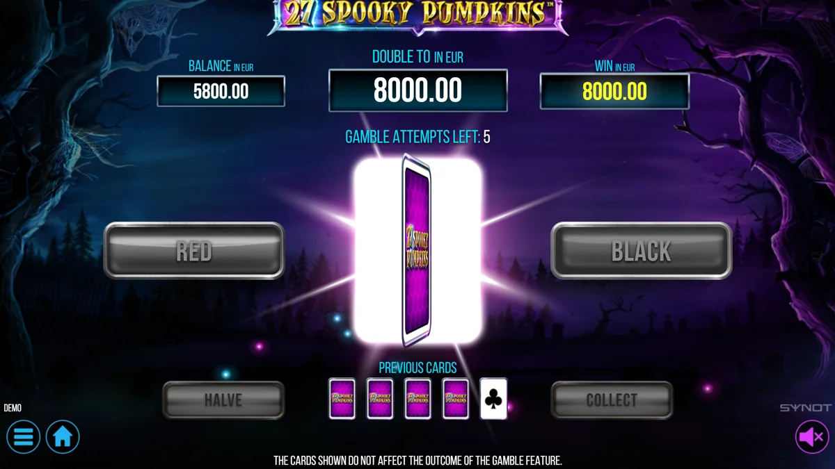 27 Spooky Pumpkins Gamble