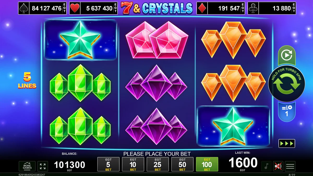 7 & Crystals Base Play