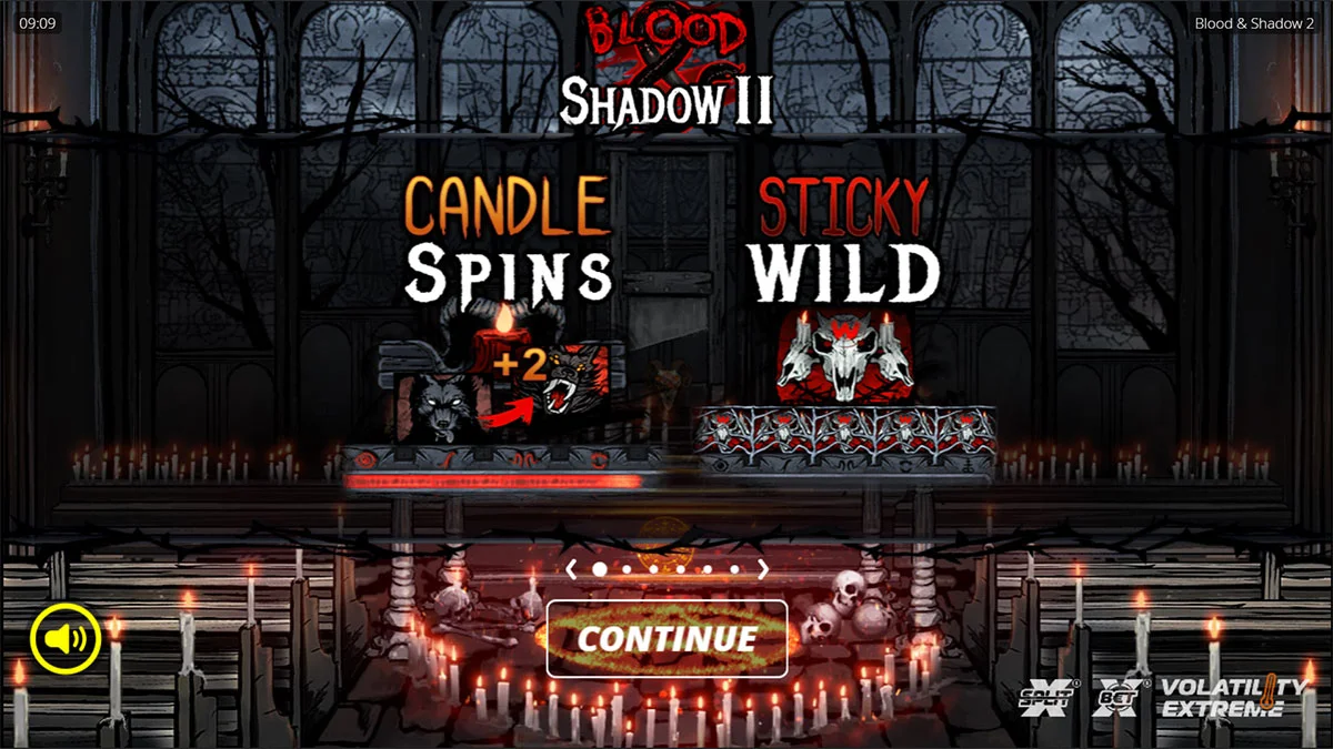 Blood & Shadow 2 Homescreen