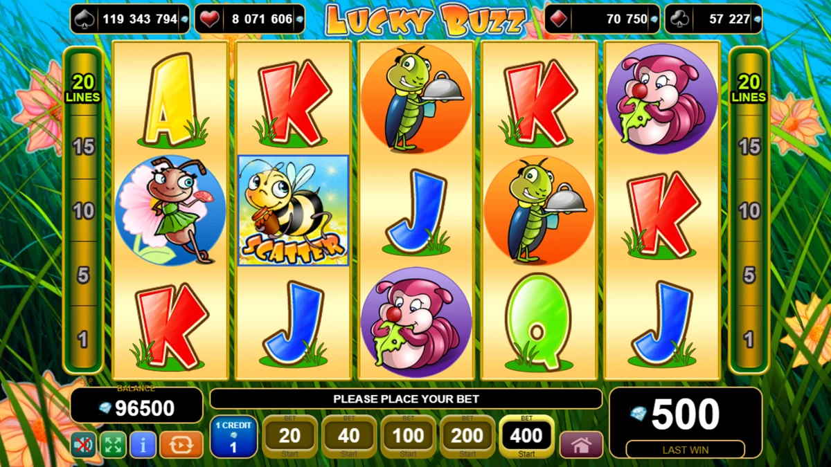 Lucky Buzz Base Play
