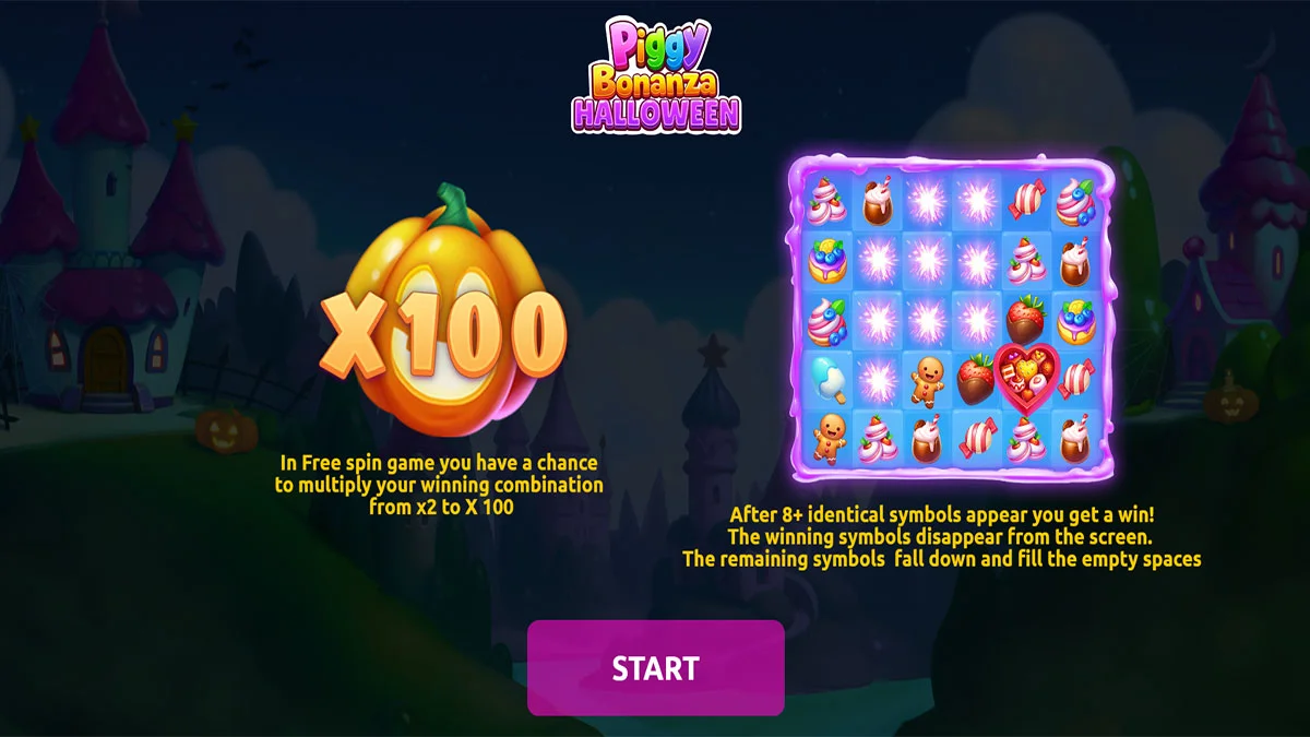 Piggy Bonanza Halloween Homescreen
