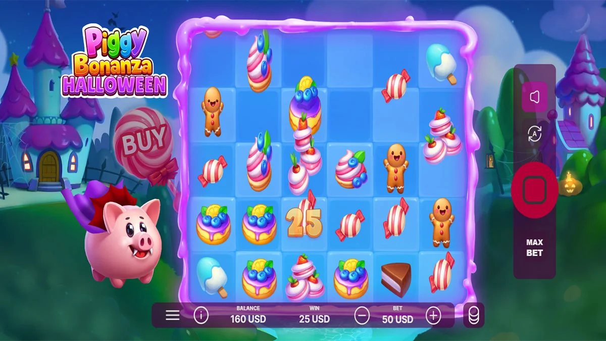Piggy Bonanza Halloween Win