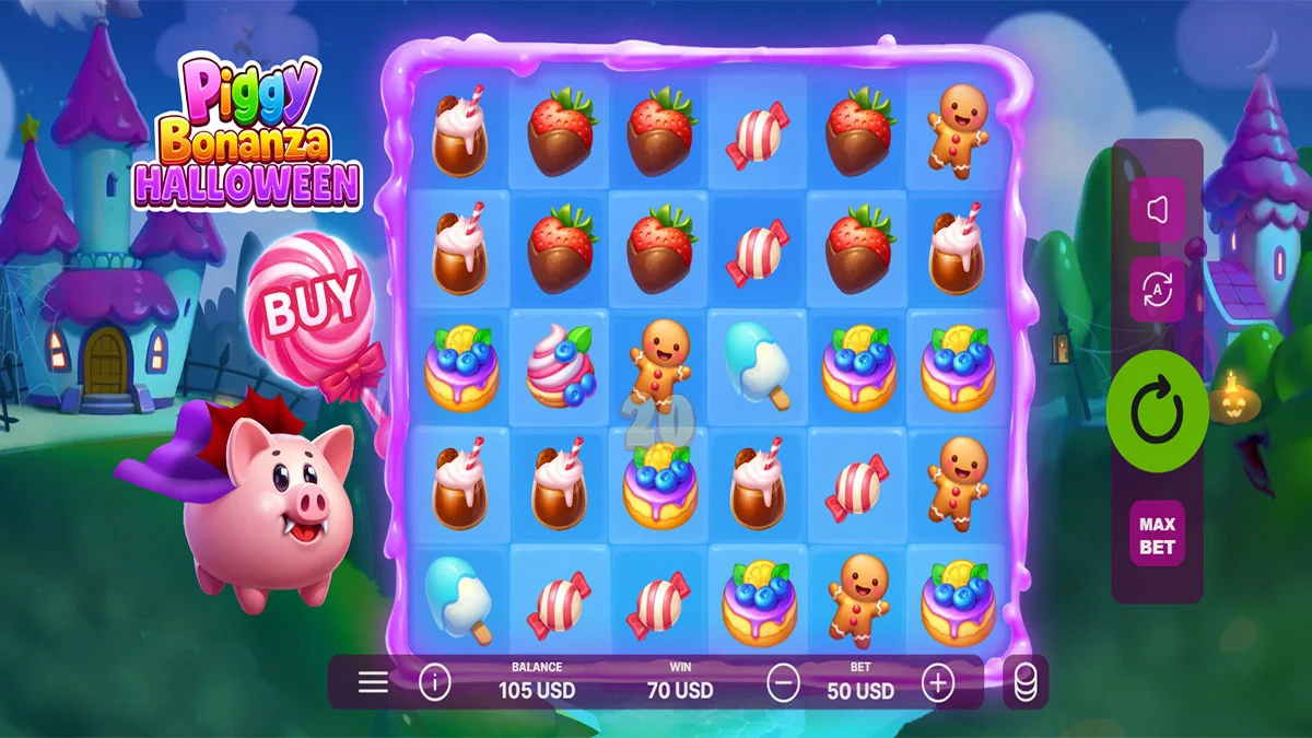 Piggy Bonanza Halloween Win2