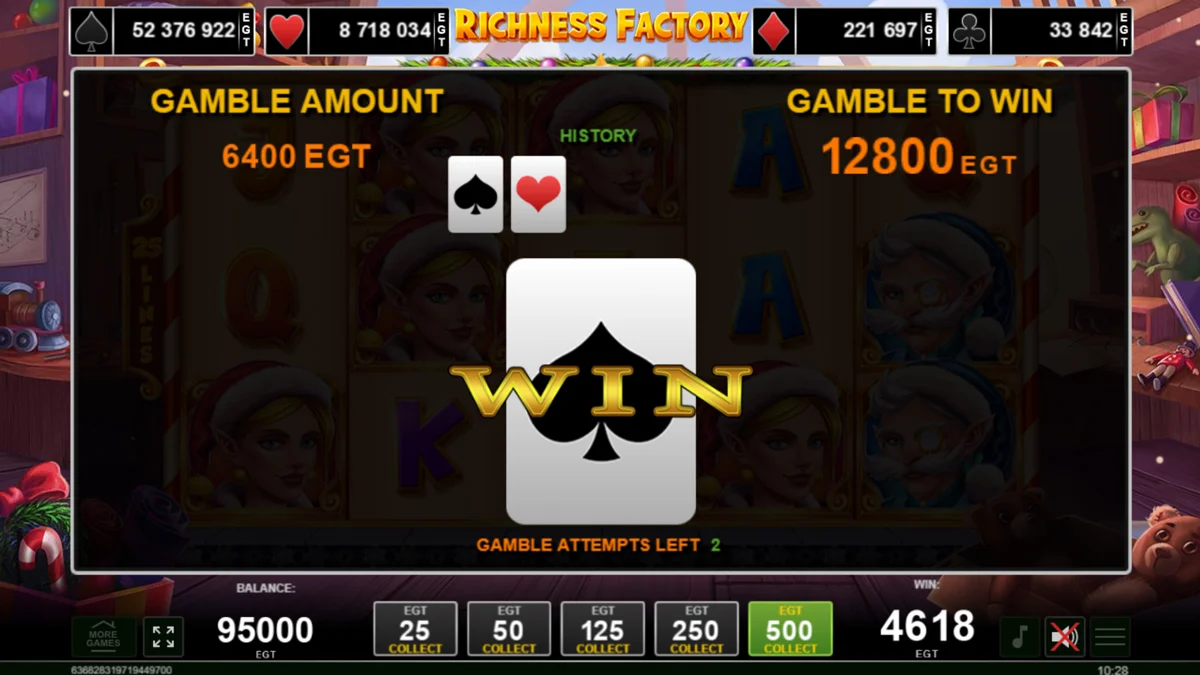 Richness Factory Gamble