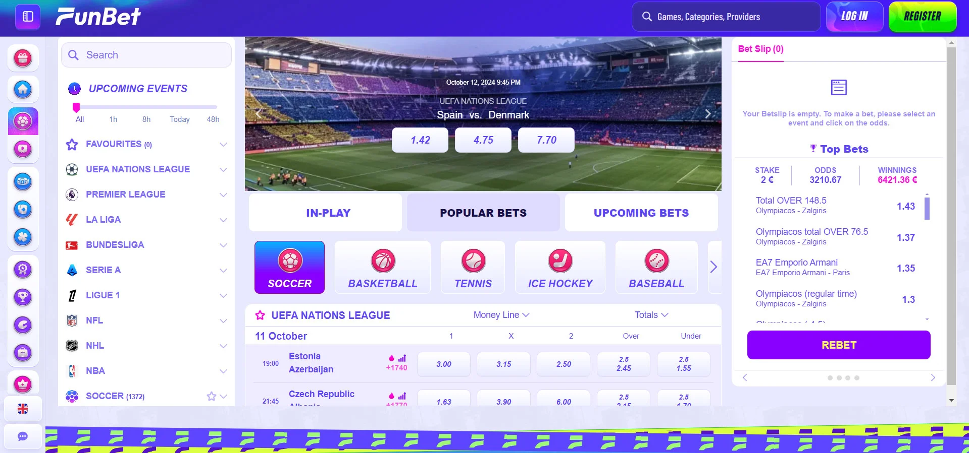 Funbet Casino Sportsbook
