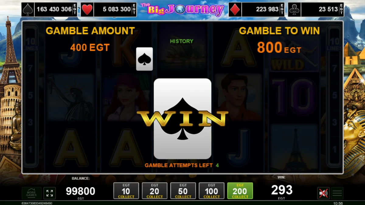 The Big Journey Gamble Round