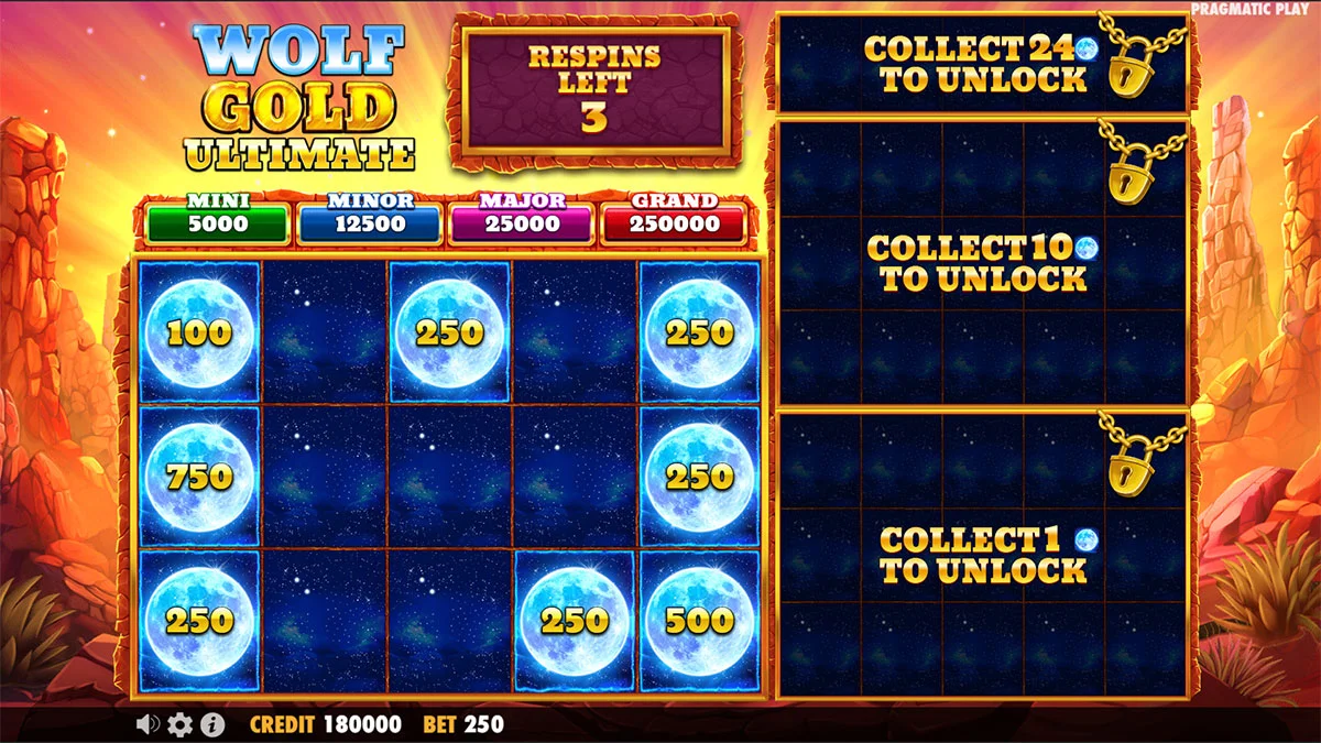Wolf Gold Ultimate BonusRound
